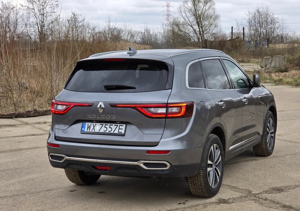 Renault Koleos cena 86900 przebieg: 86500, rok produkcji 2018 z Warszawa małe 781